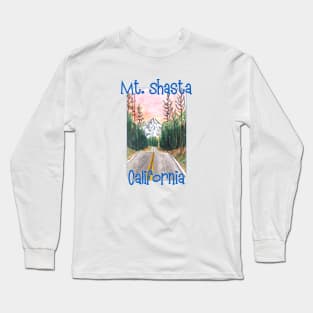 Mt. Shasta, California Long Sleeve T-Shirt